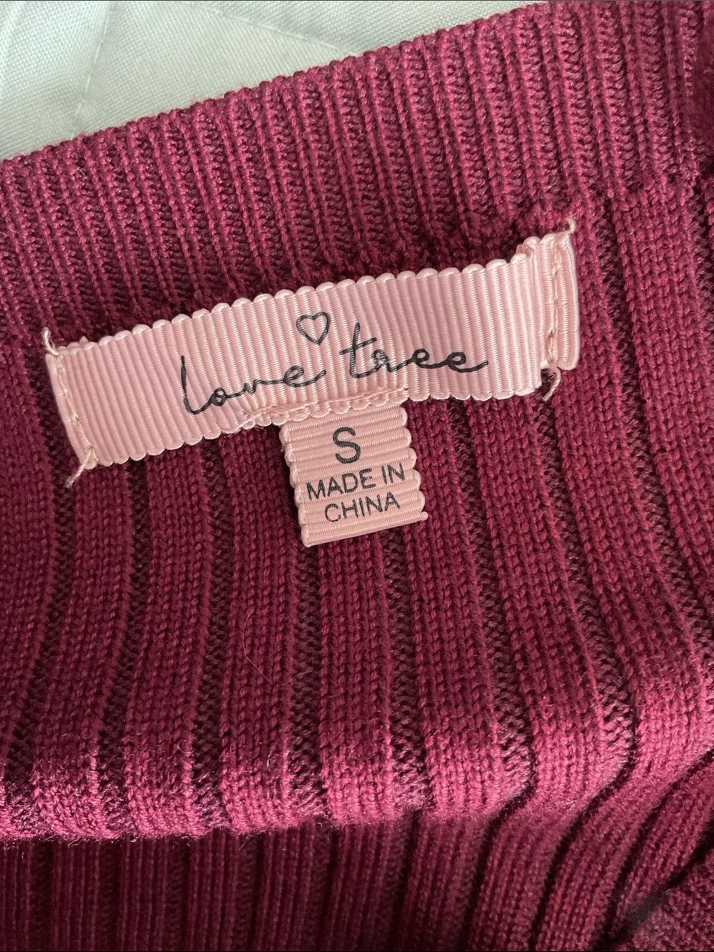 Love Tree Ribbed Sweater Dress - Picture 9 of 12